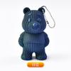 Ornamento Chaveiro Pingente Quente de Venda Transfronteiriça Impresso em 3D Urso Tricotado Brinquedo Impresso em 3D Lembrancinha Chave de Carro