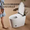 Nuevo Modelo de Inodoro Inteligente Integrado Totalmente Automático para el Hogar con Calentamiento Instantáneo, Doble Vía de Agua, Descarga Retardada y Burbuja Azul Cinco en Uno