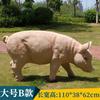Adornos de cerdo de simulación para exteriores, patio, jardín, bosque, granja, animal, escultura de resina, artesanía decorativa de FRP, modelo