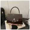 Bolsa Quadrada Pequena Casual Texturizada Simples Estilo Novo Primavera 2026, Bolsa de Ombro Transversal Feminina de Nicho Moderna e Estilosa