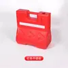 Caballo de Agua Pequeño de Plástico Barrera de Mano Bolardo de Aislamiento Reflectante Rojo y Blanco Valla de Seguridad para el Tráfico en Carreteras de Construcción Municipal