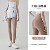 Leggings Cropped de Cintura Alta com Controle de Barriga e Levanta Bumbum com Estampa de Tubarão para Mulheres, Adequado para Primavera e Outono, Calças Modeladoras de Yoga Barbie com Estampa 3D