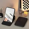 Espejo de Maquillaje Portátil Transfronterizo, Espejo Pequeño Plegable, Espejo de Maquillaje Mini Simple, Espejo Portátil, Espejo de Tocador de Escritorio para Mujer