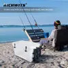 Asiento Fijo para Caña de Pescar Monocular de Plástico y Nylon Soporte Fijo para Pesca Marina Caja de Pesca para Yates Soporte para Caña de Pescar Equipo de Pesca