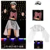 Ropa de Hip-Hop de Moda para Chicas de Jazz Grupo de Chicas de Moda Pasarela Ropa de Baile con Lentejuelas Disfraces de Jazz para Actuaciones Callejeras de Chicas