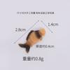 Kit de Material para Brinquedo de Comida Mini Artesanal DIY Lancheira Estilo Mesma da Xiaohongshu Mini Lancheira Casa de Brincar Ingredientes Acessórios