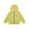 Ropa con protección solar elegante de corte holgado para niños Wulibu, Nueva moda de verano, Chaqueta con capucha versátil e informal para niños