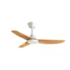 Superventas transfronterizo, ventilador de techo sin luz con alto flujo de aire, frecuencia variable y funcionamiento silencioso, adecuado para restaurantes, cafeterías, salones de té y uso industrial
