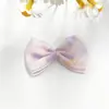 Tela de Chifón Inglesa con Lunares, Lazo de Corazón, Accesorios para el Cabello Hechos a Mano para DIY, Ropa, Zapatos, Sombreros, Bolsos, Cajas de Regalo, Accesorios para Ropa de Muñecas