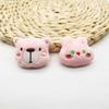 Nuevo broche de conejo oso accesorios de peluche lindo niños bufanda bolsa calcetines de piso decoración para la cabeza al por mayor