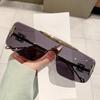 Gafas de Sol Aviador Luojia de Una Pieza 2025 Nuevas de Metal Populares Ins Mismo Estilo Gafas de Sol Gafas de Sol Personalizadas