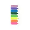 Notas Adhesivas Transparentes Desplegables de 10 Colores Notas Adhesivas Impermeables para Estudiantes Secado Rápido Pegatinas Índice Color Morandi Impermeables Secado Rápido