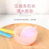 Esponjas faciales de limpieza desechables comprimidas, esponjas de alta densidad para salones de belleza, convenientes para transportar, almohadillas faciales de limpieza comprimidas