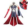 Path Man Colapso Estrella Cúpula Ferrocarril Cos Disfraz Desfile Ranger Rojo y Huangquan Biforme Disfraz de Cosplay Bidimensional