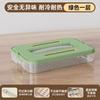 Caja para Dumplings, Caja Doméstica de Grado Alimenticio para Conservar Wontons, Caja de Almacenamiento de Congelación Rápida para Refrigerador, Caja de Almacenamiento Sellada Multicapa