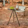 Mesa plegable exterior de aleación de aluminio para reuniones familiares mesa de comedor pequeña mesa de té pequeña de ocio retráctil fabricantes de Ningbo