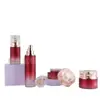 Disponibles en stock Botellas Set Diamante de Cristal 30G-120Ml, Botellas de Crema 50g, Botellas de Base 50ml, Botellas de Vidrio para Loción 100ml
