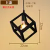 Luminária Pendente Estilo Industrial Retrô Loft Lâmpada Criativa e Única de Ferro com Cabeça Única para Restaurante, Café, Bar, Abajur Nostálgico de Tampa de Panela
