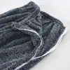 Ropa de Cama de Franela Gruesa Cálida para Hombre Invierno Ropa de Cuidado Pijamas Recuperación Postoperatoria Fácil de Poner y Quitar Talla Grande Postrado Fisioterapia Acupuntura