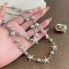 [Coleção Estrela do Mar] Novo Design de Nicho Versátil Moda Pingente Colar Estrela do Mar, Colar Fresco e Simples Estilo Sal
