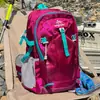 Mochila de trilha outdoor transfronteiriça para estudantes universitárias, mochila esportiva leve à prova d'água, mochila de trekking para viagens e lazer