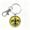 NFL Novo Time 32 Chaveiro de Liga de Zinco Time Gem Chaveiro para Carro Bolsa Venda Direta da Fábrica Em Estoque