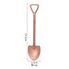 Colher de melancia de aço inoxidável para uso doméstico, colher de alto valor, colher de sobremesa criativa dourada, colher de pá, colher de bolo infantil, atacado