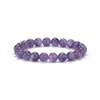 Pulsera de Piedra Ojo de Tigre Amazonás Cordón Elástico Obsidiana Citrino Ágata Pulsera de Pareja para Hombres y Mujeres Cuentas