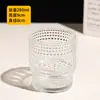 Vasos de Vidrio Apilables de Alta Calidad al por Mayor, Vasos de Girasol Estilo Ins de Lujo Ligero, Vasos de Agua Domésticos de Nicho para Chicas de Verano