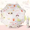 Sombrilla Paraguas de Doble Uso de Astronauta Espacial, Paraguas Automático Plegable para Mujer, Gama Alta, Protección UV, Protección Solar