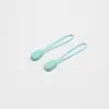 Tirador de cremallera para ropa Guancheng No. Cuerda de Cola de 3 Colores TPU Moldeado por Inyección Tirador de Cuerda Tirar Marca Maleta Cuerda de Cola de Plástico
