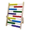 Soporte de madera para ábaco de diez velocidades