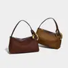 Bolso tipo Boston Retro Esmerilado, Bolso Pequeño de Alta Gama para el Trabajo y los Viajes, Bolso Cruzado de Moda Nuevo 2025