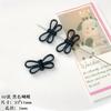 Cuentas sueltas de aleación con forma de oso de viento, estilo fragante, serie en blanco y negro, para collar, pulsera y accesorios hechos a mano