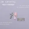 Zm Nuevo Super Flash Circonita Cruz Joyería para Uñas Arte de Uñas Joyería de Circonita Incrustada Plata Blanco Negro Cobre Joyería de Diamante para Uñas 28