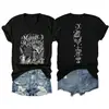 Camiseta Feminina V-neck Manga Curta Tendência Estilosa Midnight Margaritas Estação Independente Amazon eBay