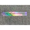 Pegatinas Reflectantes de Flecha para Cubiertas Delanteras y Traseras de Motocicleta, Calcomanías Decorativas Modificadas, Pegatinas Personalizadas Creativas Impermeables y Resistentes al Sol