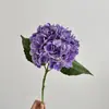 Flores Artificiales de Alta Gama con un Tacto Realista, Flores Artificiales de Hortensia para Decoraciones de Sala de Estar y Mesa de Comedor, Accesorios para Fotografía, Flores Artificiales de Hortensia