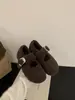 Zapatos de Piel con Suela Gruesa para Aumentar Altura para Mujer, Zapatos Birkenstock para Exteriores Estilo Nuevo 2026 Zapatos de Invierno Mary Jane para Fiesta con Algodón Polar Añadido