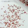 Pedras de strass para nail art em zircônia em formato de losango, populares online, super brilhantes, pedras de strass pequenas com base plana de floco de neve de Natal para unhas