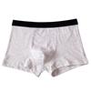 Ropa interior para hombre, venta al por mayor, bóxers de algodón para hombre, absorbentes del sudor, cómodos, transpirables, de ala ancha, ropa interior para hombre de talla grande