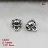 Acessórios de Joias Xizang Liga de Prata Retrô Três em Um Pequeno Pingente Pulseira Colar Acessórios Rudraksha Contas Espaçadoras Atacado