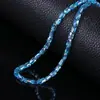 Cuentas Sueltas de Cristal de Bambú de Color Láser Iridiscente Accesorios para Pulseras DIY Colgante para Collar Cuentas de Oración Cuentas Espaciadoras Accesorios