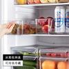 Contenedor de Conservación Fresca para el Hogar Grado Alimenticio Contenedor de Almacenamiento para Refrigerador Cocina Almacenamiento de Verduras y Frutas Contenedor de Almacenamiento de Bebidas con Tapa Congelador