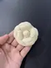 Novo broche de camélia de alta qualidade estilo Chanel, 8 cm de altura, tecido de nylon com flor grossa, flor superformada, pequeno aroma, joia corsage com broche