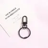 Série de cores macaron anel de cartão de 3 cm fivela de porta de liga de zinco ornamentos acessórios diy pingente de chaveiro material artesanal atacado