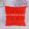 Funda de Almohada de Felpa Acolchada Nueva de Fábrica Funda de Almohada de Lazo Funda de Almohada de Rosa de Amor Almohada de Cintura Venta Caliente Transfronteriza