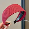 Faixa de Cabeça Veludo Vintage Curta de Aba Larga para Mulheres, Novo Estilo para Início de Outono, Faixa de Cabelo Versátil de Coroa Alta para Sair, Acessório de Cabelo Presilha