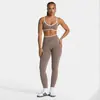 Conjunto de Roupas de Yoga Cross-Border Novo de Alta Elasticidade Levanta Bumbum, Top Esportivo para Uso Externo, Roupas de Fitness, Conjunto para Corrida e Jogos para Mulheres