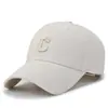 Nova boné de beisebol marca de tendência chapéu de sol masculino e feminino letra de tecido boné esportivo moda jovem chapéu de bico de pato atacado